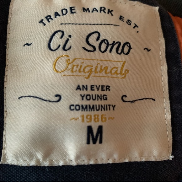 Ci Sono Olive Green Patches Women's Flight Bomber Jacket Size Medium - Picture 7 of 12